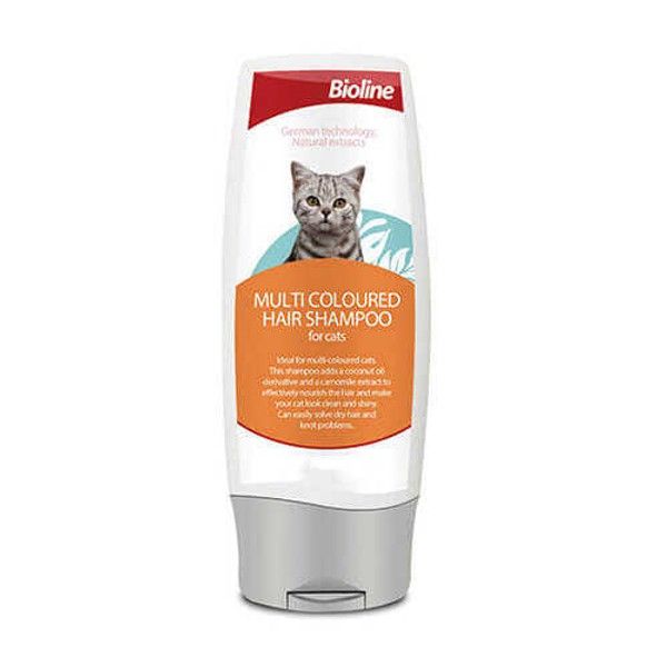 Bioline Kedi Şampuanı Çok Renkli Kediler İçin 200ML