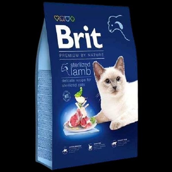 Brit Premium Sterilized Kuzu Etli Kısır Kedi Mamas 8 Kg
