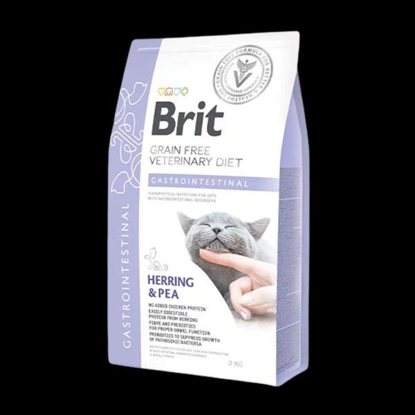 Brit Veterinary Diet Gastrointestinal Sindirim Sisemi Destekleyici Tahılsız Kedi Maması 2 Kg