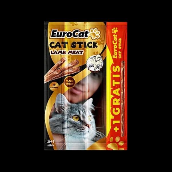 Eurocat Kuzu Etli Kedi Ödül Maması 4 Adet (4x5gr)20 Gr