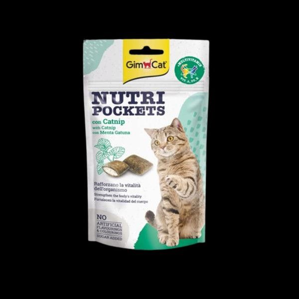 Gim Cat Kedi Ödül Tableti Nutri Pockets Kedi Otu Multivitamin 60 gr