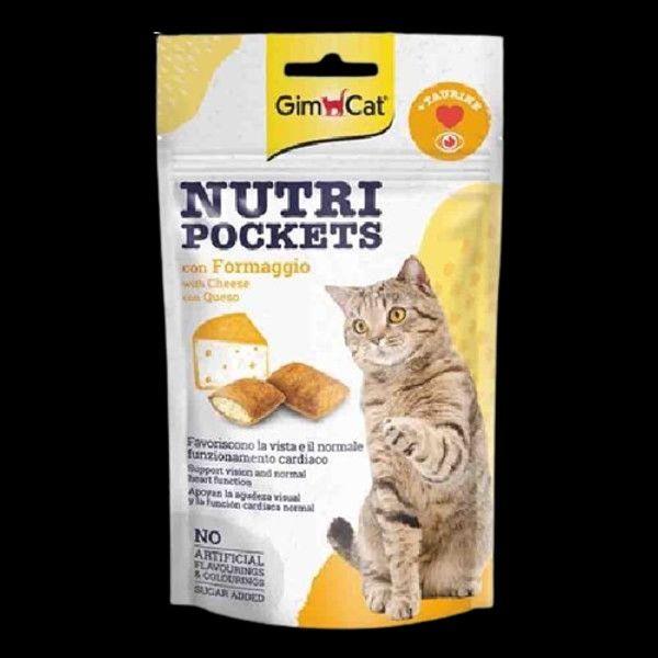 Gimcat Kedi Ödül Tableti Nutri Pockets Peynir Taurin 60 gr