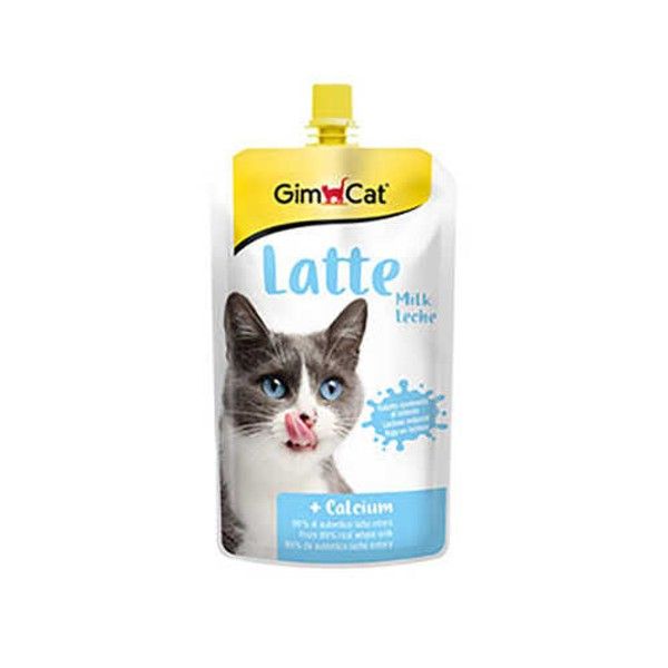 GimCat Milk Latte Calcium Sıvı Kedi Sütü 200 ml