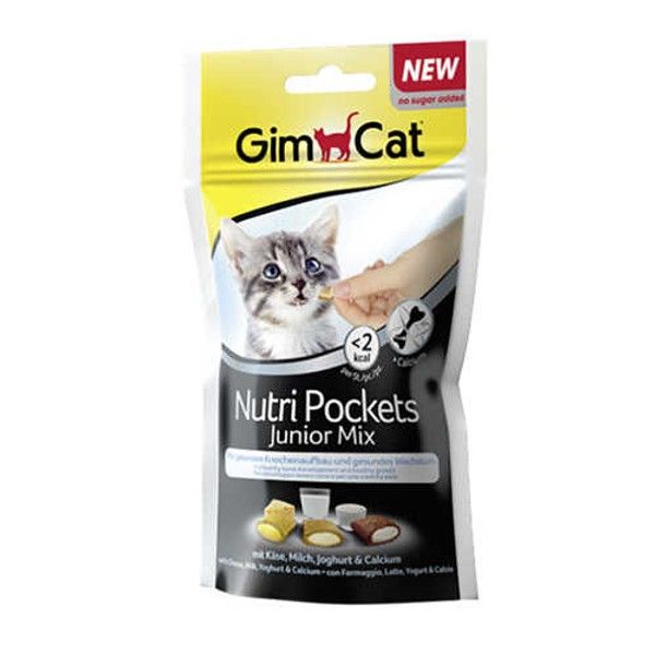 GimCat Nutripockets Mix Yavru Kedi Ödülü 60 gr