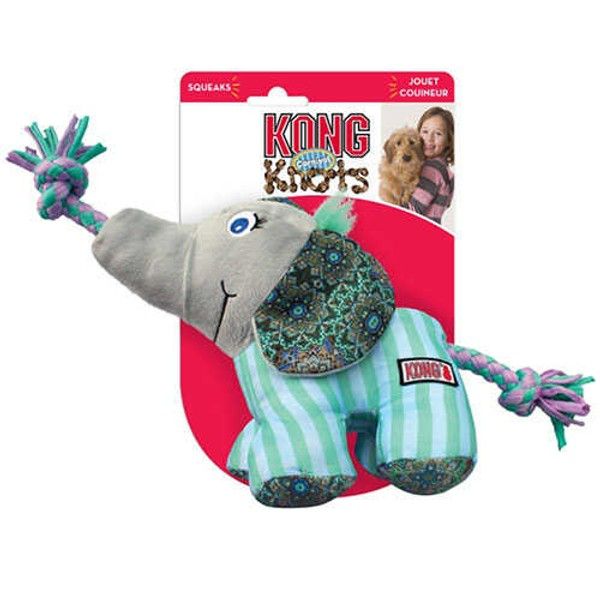 Kong Knots Carnival Elephant M L Köpek Oyuncağı