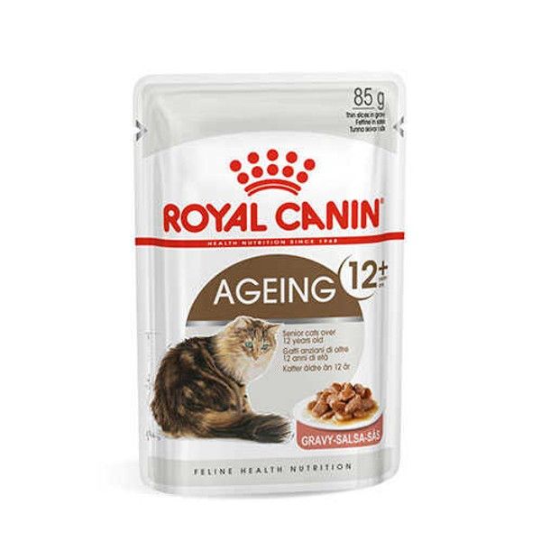 Royal Canin Ageing +12 Gravy Pouch Yaşlı KediKonservesi 85 Gr