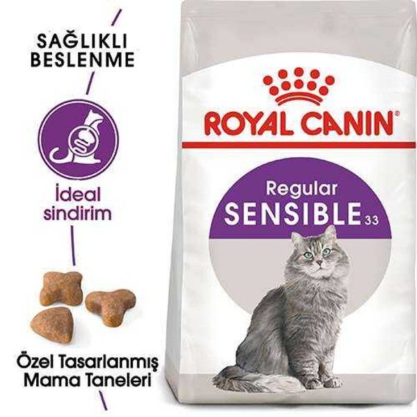 Royal Canin Sensible 33 Hassas Yetişkin Kedi Maması 2 Kg