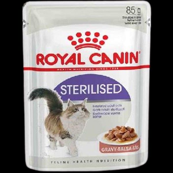 Royal Canin Sterilised Gravy Pouch Kedi Maması 85g