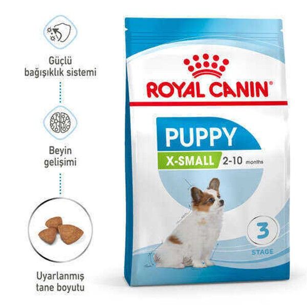 Royal Canin X-Small Junior Minik Irk Yavru Köpek Maması 3 Kg
