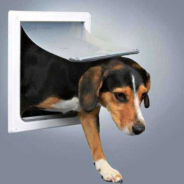 Trixie Köpek Kapısı M-XL 2 Yönlü Kilitleme Beyaz