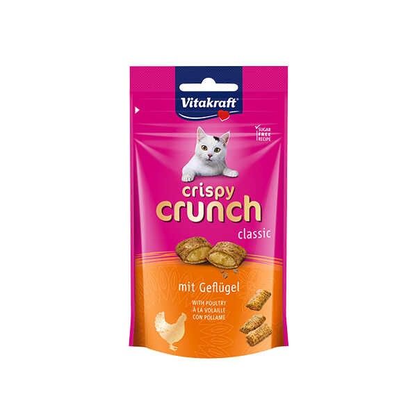 Vitakraft Crispy Crunch Kümes Hayvanlı Kedi Ödülü60 Gr