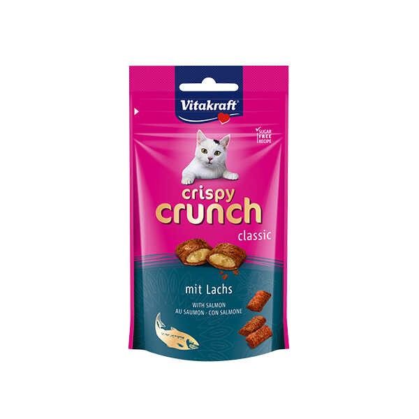 Vitakraft Crispy Crunch Somonlu Kedi Ödülü 60 Gr