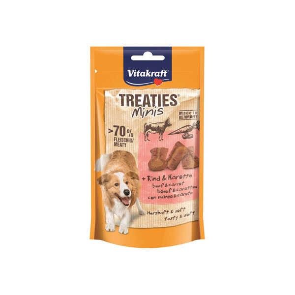 Vitakraft Treaties Minis Sığır Eti ve Havuçlu Yumuşak Köpek Ödülü 48 gr